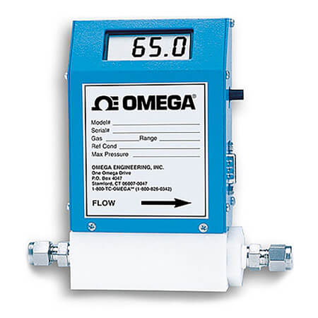 OMEGA奧米佳 FMA-A2000系列氣體質(zhì)量流量計(jì)和控制器 可選配一體式顯示屏，用于測(cè)量潔凈氣體
